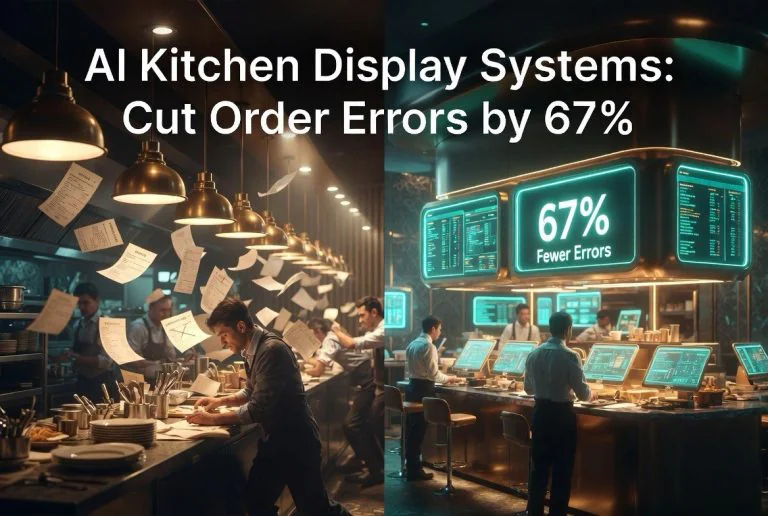 Stop Wasting Tickets: How AI Kitchen Display Systems Cut Order Errors by 67%