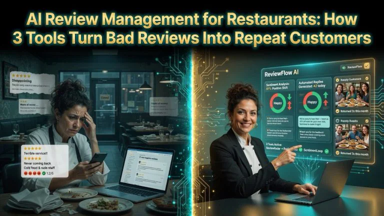 AI Review Management for Restaurants: How 3 Tools Turn Bad Reviews Into Repeat Customers