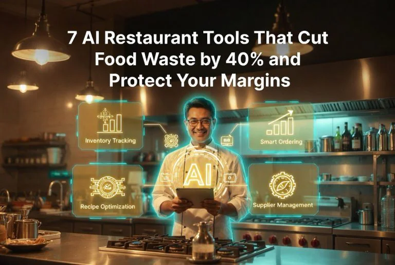 7 AI Restaurant Tools That Cut Food Waste by 40% and Protect Your Margins