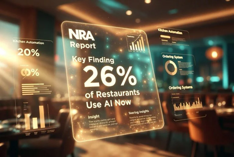 26% of Restaurants Use AI Now — What the NRA 2026 Report Reveals About the Industry