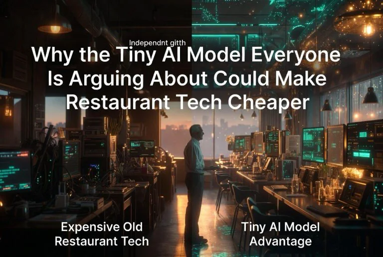 Why the Tiny AI Model Everyone Is Arguing About Could Make Restaurant Tech Cheaper