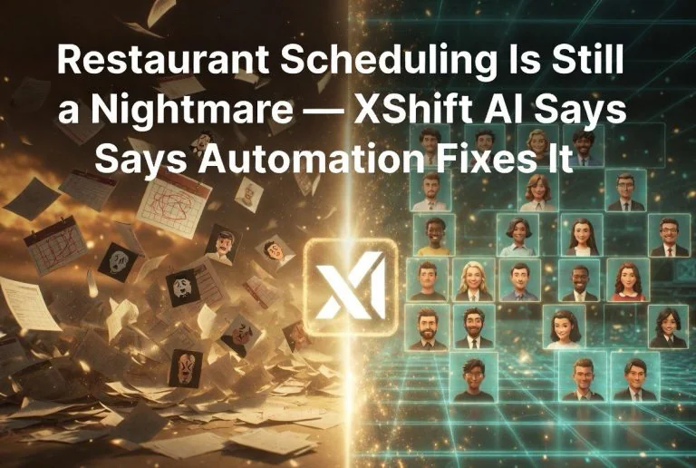 Restaurant Scheduling Is Still a Nightmare — XShift AI Says Automation Fixes It