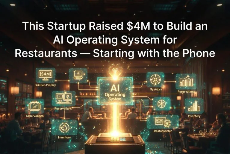 This Startup Raised 4M to Build an AI Operating System for Restaurants — Starting With the Phone