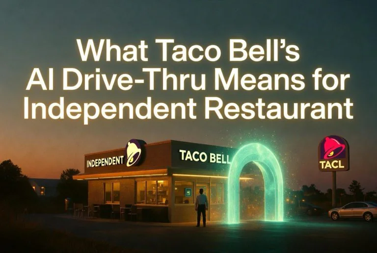 What Taco Bell’s AI Drive-Thru Means for Your Independent Restaurant