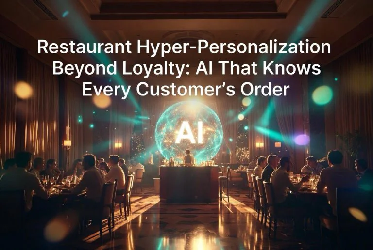 Restaurant Hyper-Personalization Beyond Loyalty — AI That Knows Every Customer’s Order