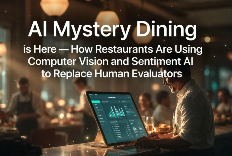 AI Mystery Dining Is Here — How Restaurants Are Using Computer Vision and Sentiment AI to Replace Human Evaluators