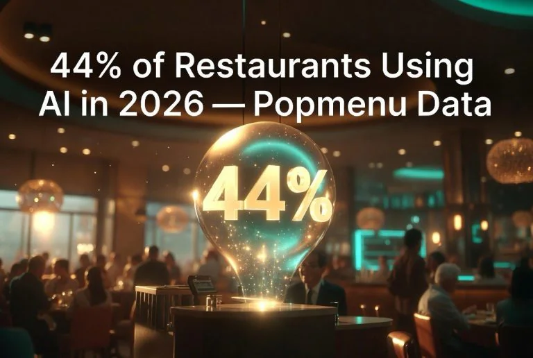 44% of US Restaurants Use AI in 2026 — Popmenu Survey Data