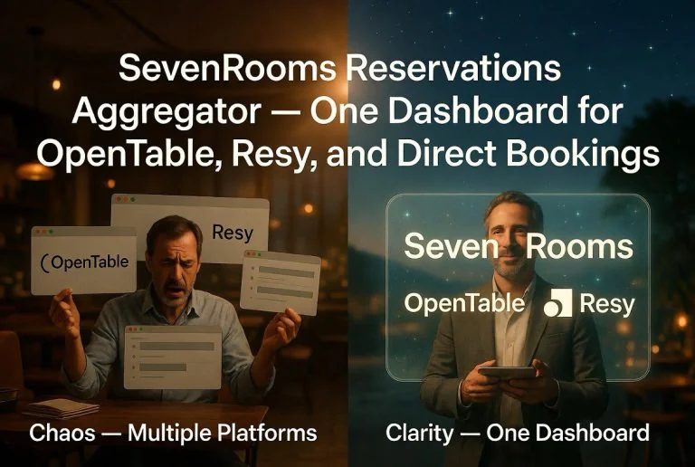 SevenRooms Reservations Aggregator: One Dashboard for OpenTable, Resy, and Direct Bookings