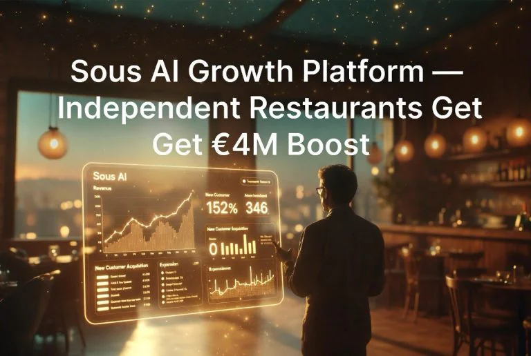 SOUS AI Growth Platform: Independent Restaurants Get €4M Boost