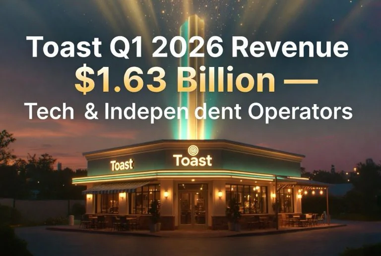 Toast Q1 2026 Revenue Hits .63 Billion — What This Restaurant Tech Growth Means for Independent Operators