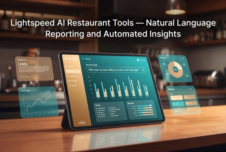 Lightspeed AI Restaurant Tools — Natural Language Reporting and Automated Insights