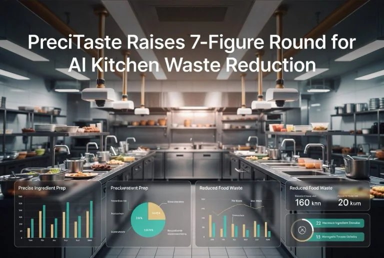 PreciTaste Raises 7-Figure Round for AI Kitchen Waste Reduction