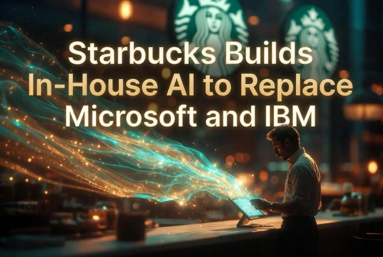 Starbucks Builds In-House AI to Replace Microsoft and IBM