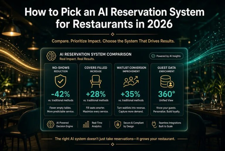 How to Pick an AI Reservation System for Restaurants in 2026