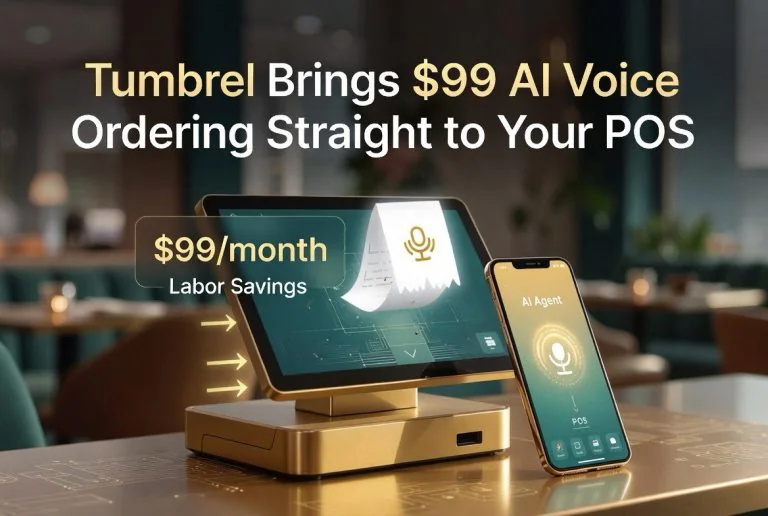 Tumbrel Brings 9 AI Voice Ordering Straight to Your POS