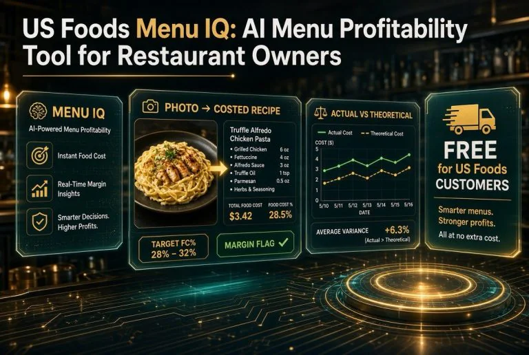 US Foods Menu IQ: AI Menu Profitability Tool for Restaurant Owners