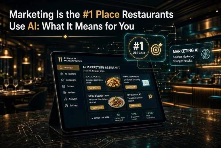 Marketing Is the #1 Place Restaurants Use AI: What It Means for You