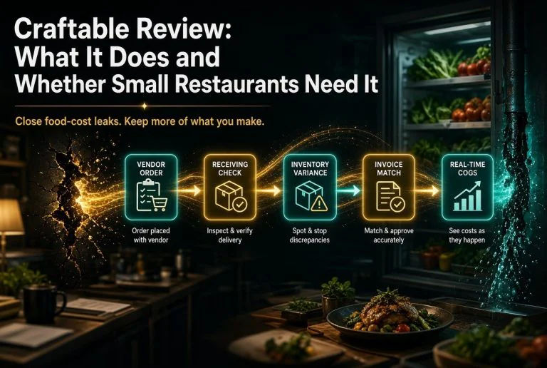 Craftable Review: What It Does and Whether Small Restaurants Need It