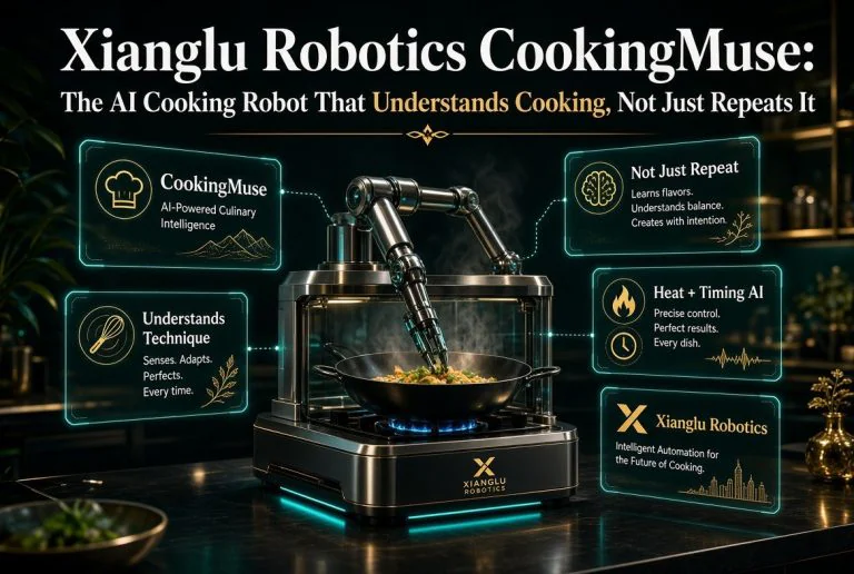 Xianglu Robotics CookingMuse AI cooking robot that understands cooking not just repeats it
