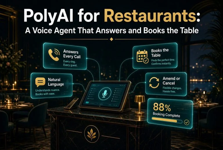PolyAI for Restaurants: A Voice Agent That Answers and Books the Table