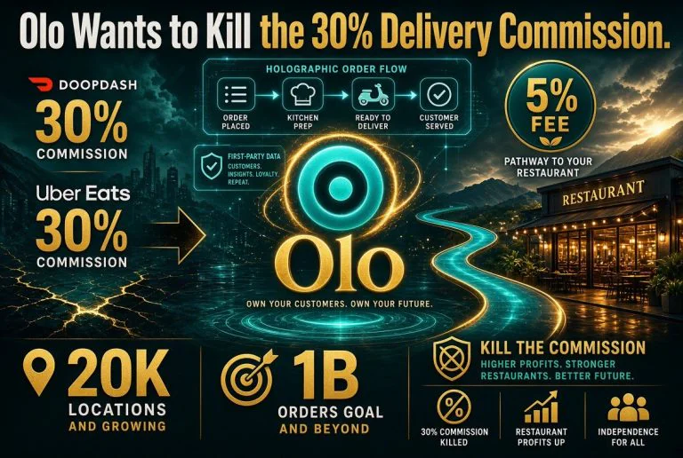 Olo Wants to Kill the 30% Delivery Commission
